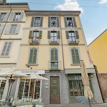Luxury Naviglio House - 10 min Cathedral-2